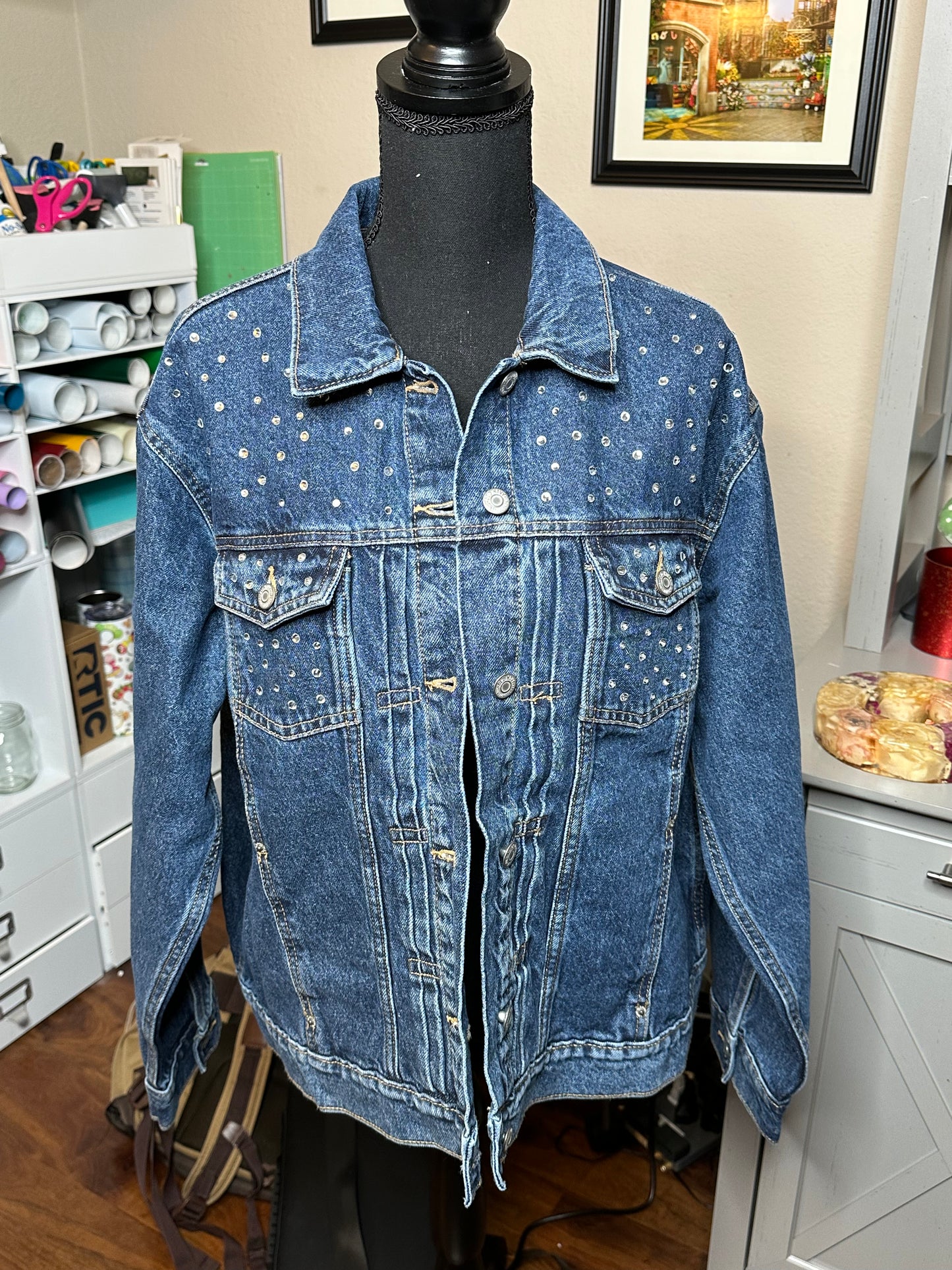 Fully Customized Jean Jacket