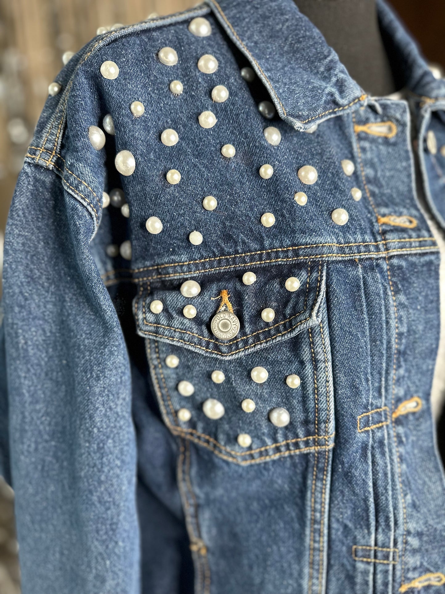 Fully Customized Jean Jacket