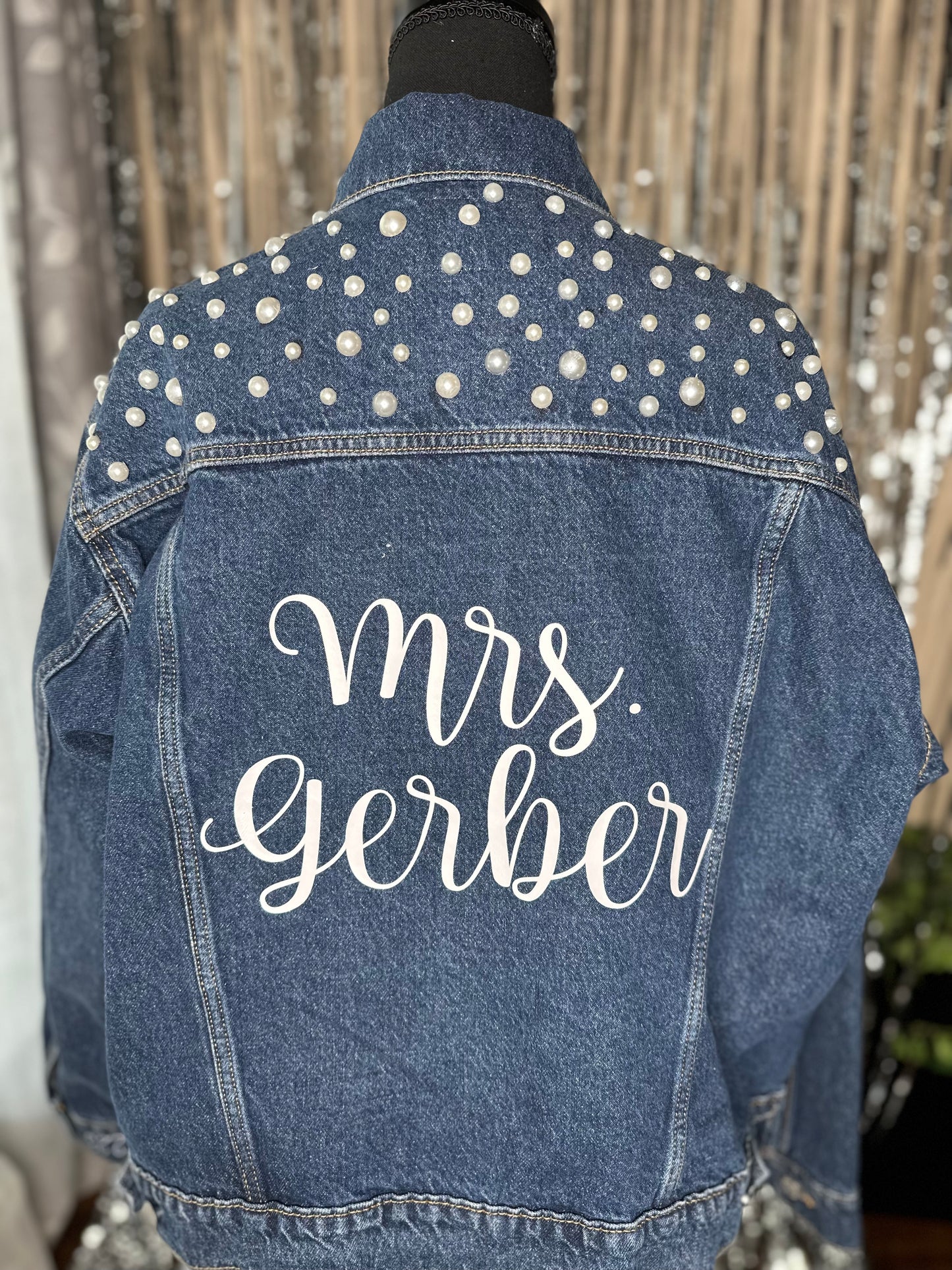 Fully Customized Jean Jacket