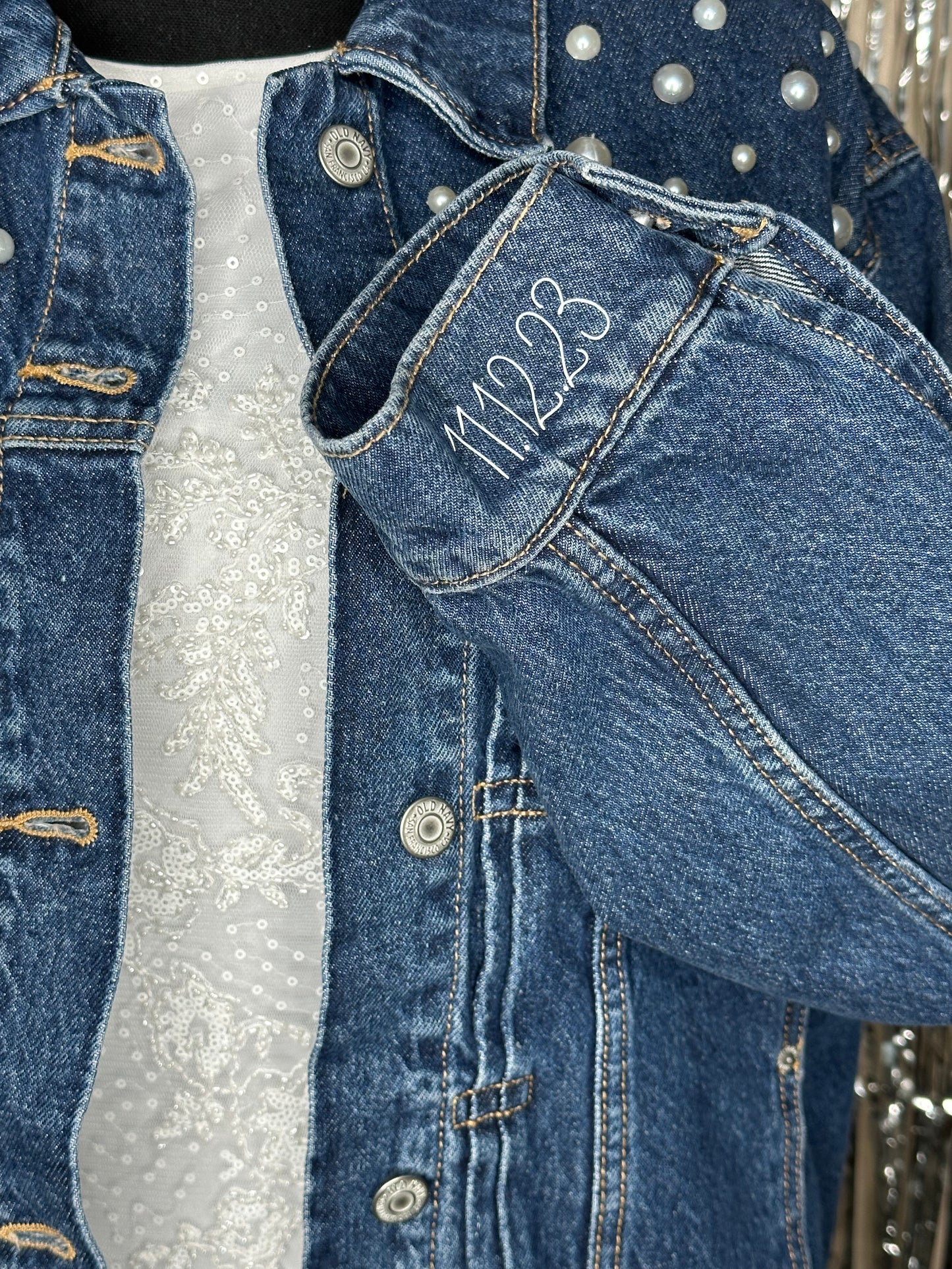 Fully Customized Jean Jacket